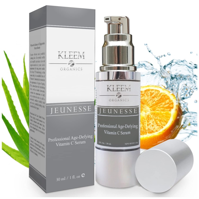 Kleem Organics Vitamin C Serum Fades Darkish Spots, Zits Scars